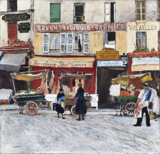 fonctionne Marcel Leprin, Rue Mouffetard, Peintres de Montmartre, Maurice Utrillo