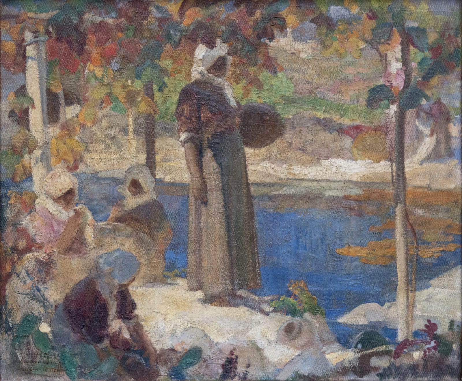 Canniccioni, femmes corses à la fontaine, 1924