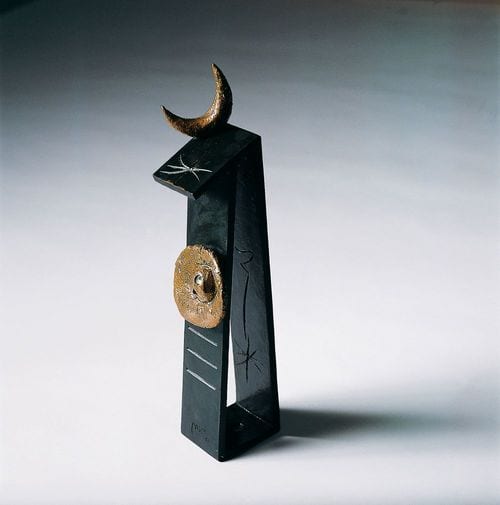 d'après Joan Miro, Personnage, 1981, sculpture, vente Lombrail Teucquam mai 2019.