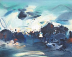 Chu Teh Shun, peinture chinoise,1990, belle enchère, 225000€, vente Mercier 27/10/2018
