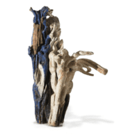 Etienne Martin, alléluia, sculpture bois d'acacia, belle enchère, 76200€, vente Tessier Sarrou.